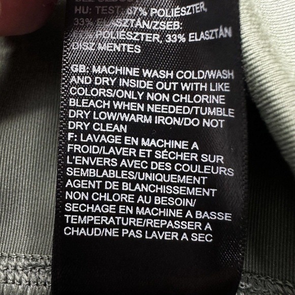 The North Face Paramount Leggings Women’s Size Small High Rise Green Pocket - Picture 15 of 16